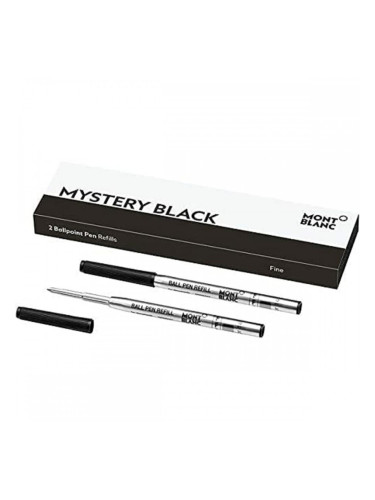Пълнител за писалка Montblanc 128210 Черен (2 броя)