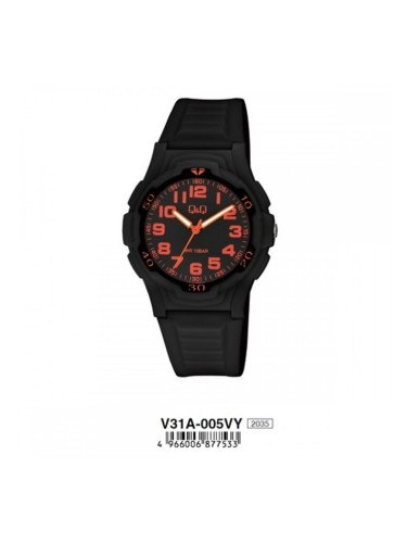 Мъжки часовник Q&Q V31A-005VY Бял Сребрист (Ø 40 mm)