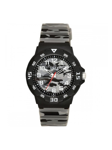 Мъжки часовник Q&Q V02A-009VY (Ø 43 mm)