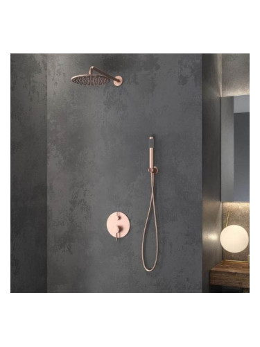 Душ система за вграждане Karag Artemis розово злато