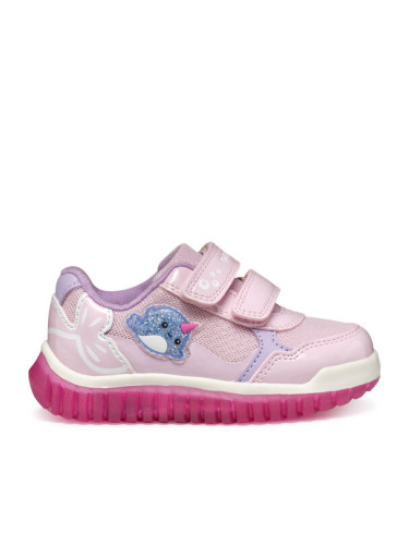 Geox Сникърси B Lightyloo B5561A 002AS C8842 Розов