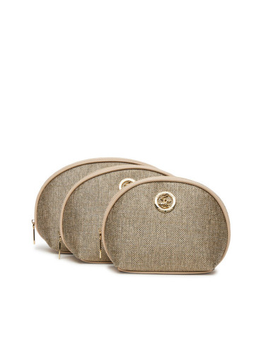 Beverly Hills Polo Club Комплект несесери BHPC-U1-007-SS25 (3-pack) Бежов