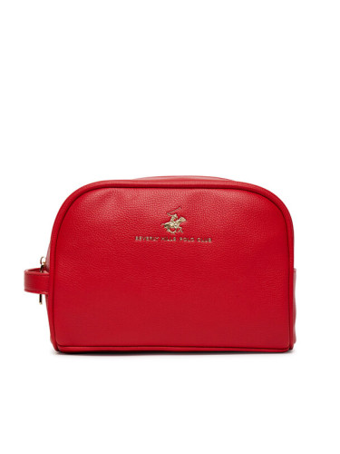 Beverly Hills Polo Club Несесер BHPC-U1-004-SS25 Червен