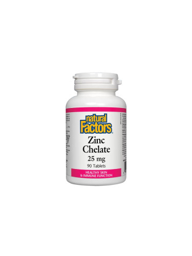 Zinc Chelate | Цинк (хелат) 25 mg х 90 таблетки