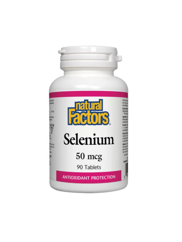 Selenium / Селен 50 mcg, 90 таблетки