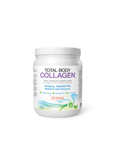 Хидролизиран говежди колаген с хиалуронова киселина, глутамин и биотин - Total Body  Collagen, 500 g