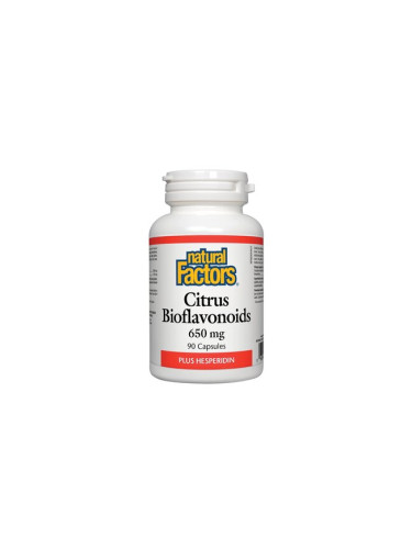 Цитрусови биофлавоноиди + Хесперидин 650 mg 90 капсули | Natural Factors