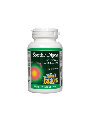 Soothe Digest (добро храносмилане) 450 mg 90 капсули | Natural Factors
