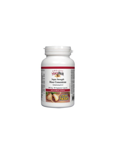 Мака Концентрат 500 mg 90 V капсули | Natural Factors