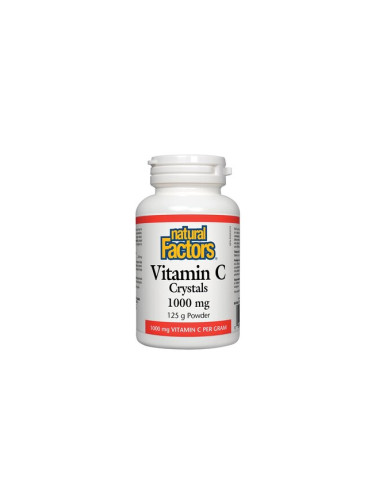 Витамин C 1000 mg (Кристали) 125 g прах | Natural Factors