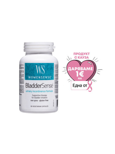 BladderSense™ WomenSense® - За уринарно здраве, 90 капсули Natural Factors