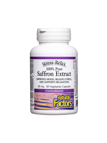Шафран (стандартизиран екстракт) 28 mg 30 V капсули | Natural Factors