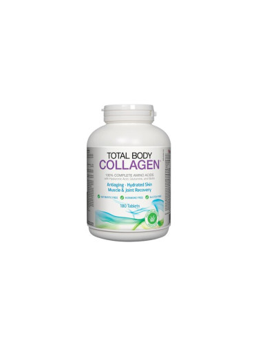 Total Body Collagen™ Хидролизиран говежди колаген с хиалуронова киселина, глутамин и биотин 180 табл