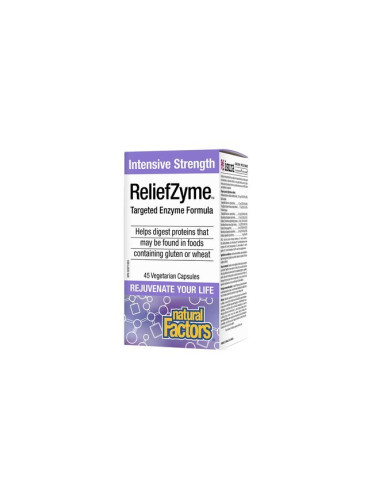 ReliefZyme™ Ензимна формула 295 mg 45 V капсули | Natural Factors