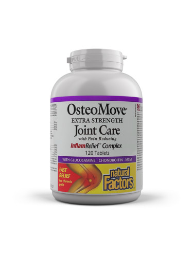 ОстеоМуув Супер грижа за ставите 1431 mg 120 таблетки | Natural Factors