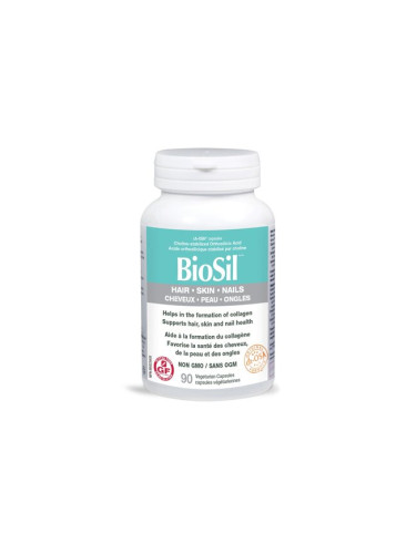 BioSil™ Коса, кожа и нокти 118 mg 90 V капсули | Natural Factors