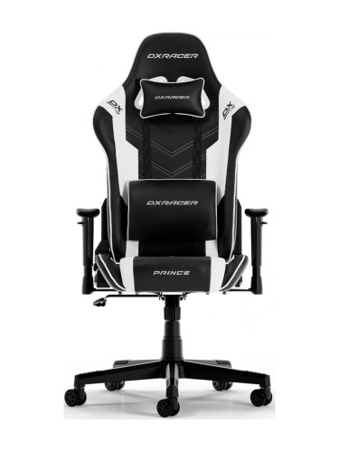  Гейминг стол DXRacer - Prince L, черен/бял