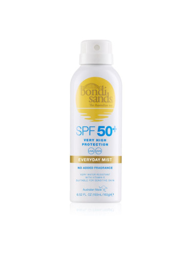 Bondi Sands SPF 50+ Everyday Mist водоустойчив спрей за тен SPF 50+ 160 гр.
