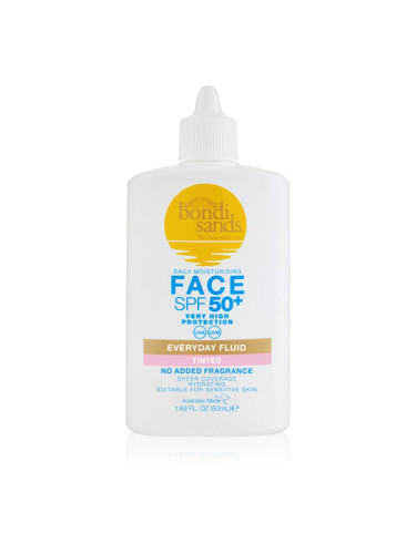 Bondi Sands SPF 50+ Everyday Face Fluid лек тониращ флуид за лице SPF 50+ 50 мл.