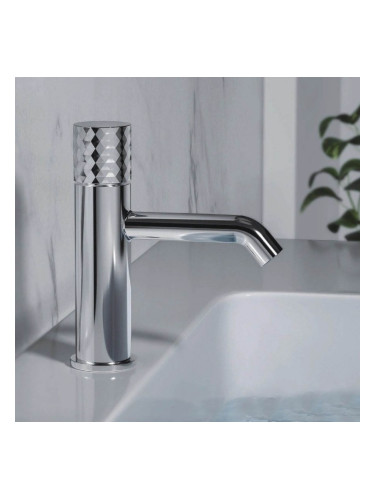 Смесител за мивка без изпразнител Joan Pattern хром