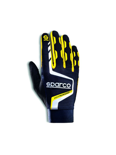 Ръкавици Sparco HYPERGRIP+ 9 Жълт/Черен