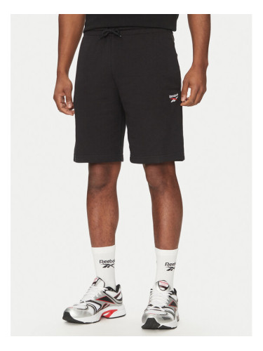 Reebok Спортни шорти 100221791 Черен Regular Fit