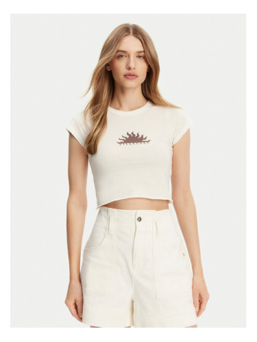 Billabong топ EBJZT00436 Бял Regular Fit