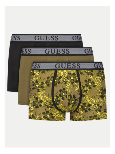 Guess Комплект 3 чифта боксерки U5GG05 K6YW1 Цветен