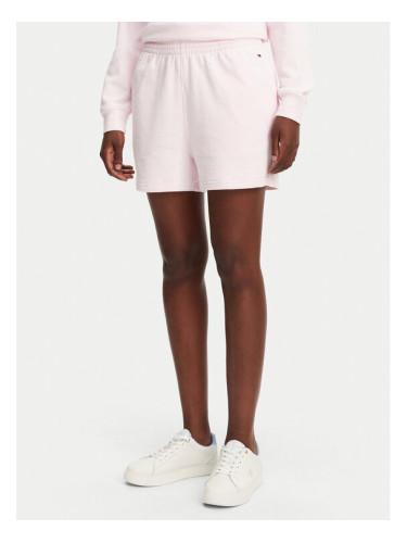 Tommy Hilfiger Спортни шорти UW0UW05800 Розов Regular Fit