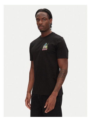 Volcom Тишърт Catv A3512552 Черен Classic Fit