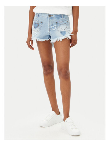 One Teaspoon Дънкови шорти Retro Dukes 26849 Син Relaxed Fit