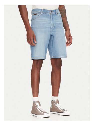 Wrangler Дънкови шорти Texas 112362508 Син Regular Fit