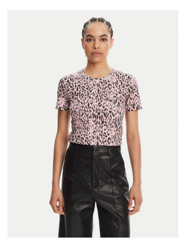 Just Cavalli Тишърт 78PAHE06 Цветен Regular Fit