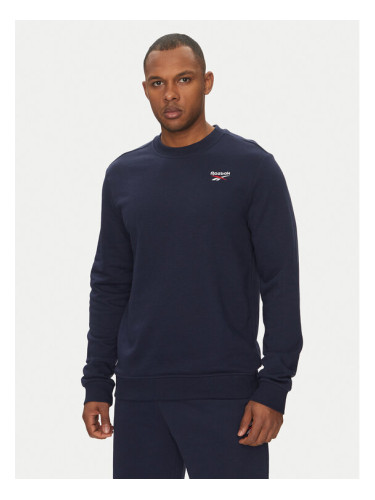 Reebok Суитшърт 100217146 Тъмносин Regular Fit