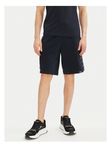 EA7 Emporio Armani Спортни шорти 7M000217 AF12660 UB102 Тъмносин Regular Fit