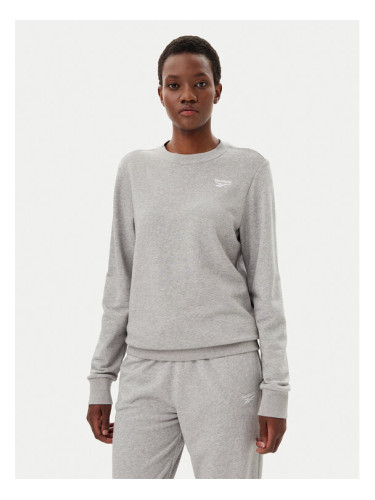 Reebok Суитшърт 100012556 Сив Regular Fit