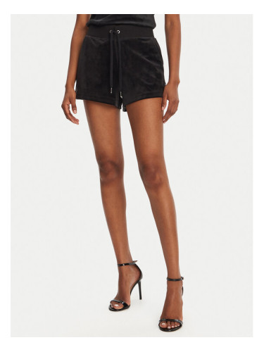 Juicy Couture Спортни шорти Eve JCBHS224801 Черен Regular Fit