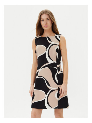 DKNY Коктейлна рокля DD5N3H47 Черен Regular Fit