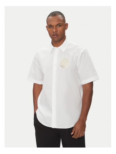 Versace Jeans Couture Риза 78GALY11 Бял Regular Fit