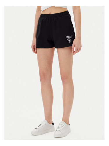 Guess Спортни шорти V5GD19 KC3D2 Черен Relaxed Fit