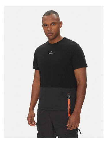 Parajumpers Тишърт Clint 25SMPMTSRE08 Черен Regular Fit