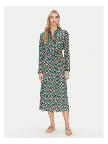 Marc O'Polo Рокля тип риза 500 1208 21033 Зелен Regular Fit