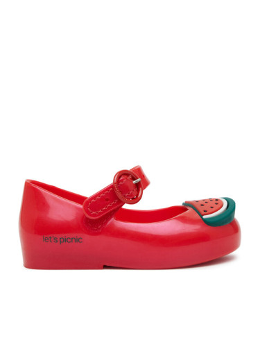 Melissa Балеринки Mini Melissa Sweet Love Picnic Bb 36009 Червен