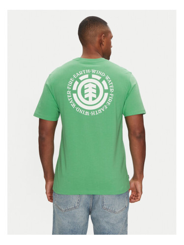 Element Тишърт ELYZT00490 Зелен Regular Fit
