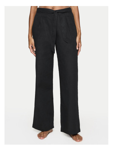 Triumph Текстилни панталони Summer 10222571 Черен Relaxed Fit