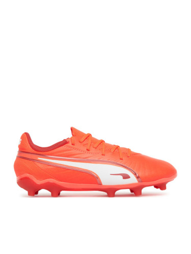 Puma Обувки за футбол King Match Fg/Ag Jr 108320 01 Оранжев