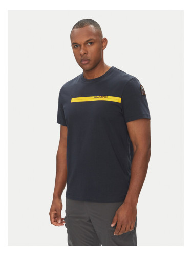 Parajumpers Тишърт Tape 25SMPMTSIT01 Тъмносин Regular Fit