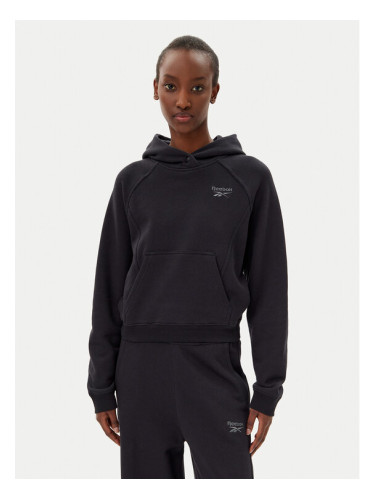 Reebok Суитшърт Icon Elements 100214101 Черен Regular Fit