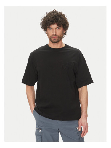 Michael Kors Тишърт CS552HY1V2 Черен Regular Fit