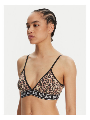 Just Cavalli Сутиен бралет 78PAJU03 CJUT3 Кафяв